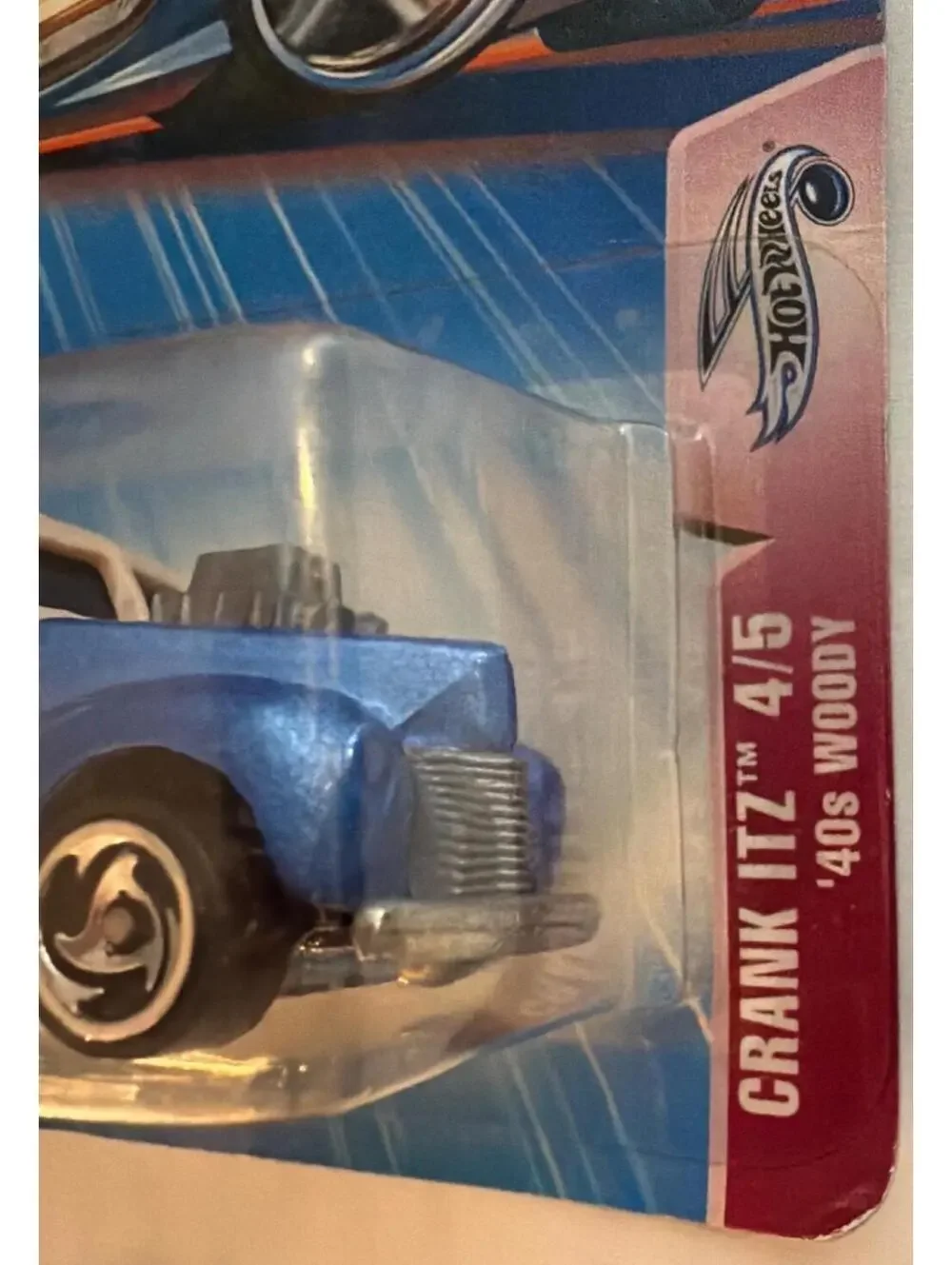 Hot Wheels 40s Woody Crank Itz 4/5 Die-Cast Car Model No. 146 New Sealed Collect